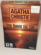 Image of Agatha Christie Evil Under The Sun 2007 PC NTSC Adventure Click Medium Box NEW