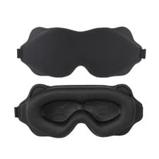 Image of Sleep Eye Mask Weighted for Side Sleeper Men Women 3D Contoured Sleeping Mask