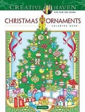 Image of Creative Haven Christmas Ornaments Coloring Book by Marty Noble (Paperback,...