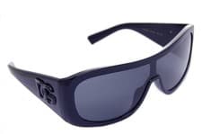 Image of DOLCE & GABBANA DG4454 501/87 Men Womens Sunglasses Wrap Large Ski BLACK GREY