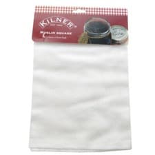 Image of Cotton Muslin Cloth Square Kilner 100% Cotton Sieve Strainer Filter Cloth 50cm