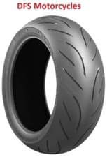 Image of Bridgestone S21 190/55ZR17 (75W) Rear Motorcycle Tyre