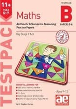 Image of 11+ Maths Year 5-7 Testpack B Practice Papers 5-8,