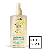 Image of HASK Weightless Repair Hair Oil Mist with Argan Oil 120ml New - Freepost
