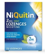 Image of NiQuitin Mint Lozenges 2mg x 144 (72 x 2 Packs)