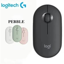Image of Logitech PEBBLE M350 Laptop Tablet Mouse Wireless Bluetooth Mouse Light and Thin