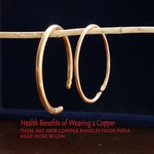 Image of PURE COPPER  BRACELET ,bangle carpal tunnel arthritis, TRADITIONAL ORIGINAL WEAR