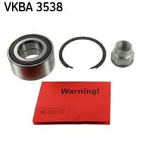 Image of SKF VKBA 3538 WHEEL BEARING KIT FRONT AXLE FOR CITROËN,FIAT,LANCIA,PEUGEOT