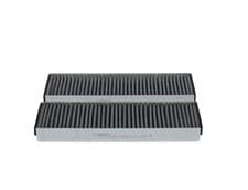 Image of BOSCH 1987432422 Cabin Air Filter 307mm Activated Carbon For Audi Lamborghini VW