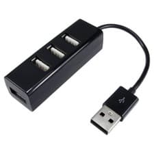 Image of NEWLINK 4 Port USB 2.0 Hub Bus Powered Extra USB Ports 480Mbps Data Transfer