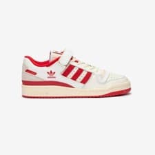 Image of Genuine Adidas Originals Forum 84 Low Candy Cane Trainers Size UK 10, EU 44 2/3