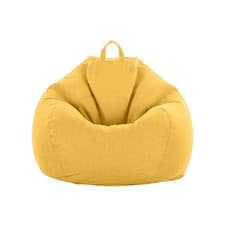 Image of Extra Large Bean Bag Chairs Sofa Cover Indoor Soft Lazy Lounger For Adults Kids