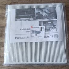 Image of Cabin Pollen Filter 1613733080 Fits Citroen Fiat Opel Vauxhall Peugeot Toyota