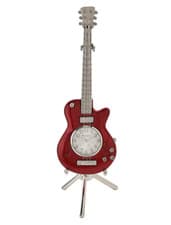 Image of miniature Clock Red rock Guitar 
