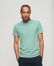 Image of Superdry Mens Organic Cotton Essential Small Logo T-Shirt