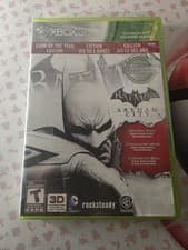 Image of Batman Arkham City Game of the Year Edition Xbox 360 Sealed. Plastic Wrap DAMAGE