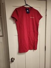 Image of Womens Hot Pink Champion T Shirt Dress Size Xsmall