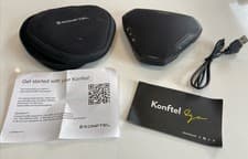 Image of Konftel Ego Portable Conference Speakerphone USB Bluetooth Connection