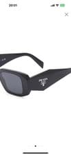 Image of PRADA PR17WS Unisex Sunglasses Black