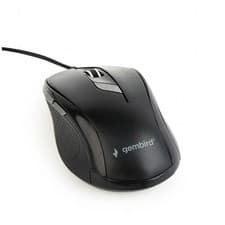 Image of Gembird MUS-6B-01 Mouse USB Optical Black 6 Buttons 400/800/1200/1600 dpi