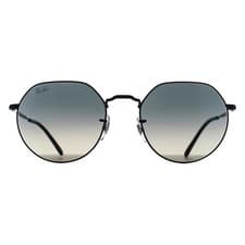 Image of Ray-Ban Sunglasses RB3565 Jack 002/71 Polished Black Grey Gradient