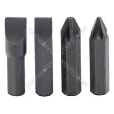 Image of Draper Impact Screwdriver Bit Set (4 Piece)