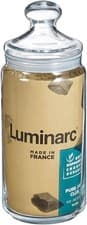 Image of Luminarc Pot Club Multi Purpose Glass Storage Jar with Push-Top Lid 1.5 Litre