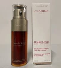 Image of Clarins Double Serum Complete Age Control Concentrate 50ml 1.6 Oz Hydric/Lipidic