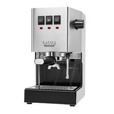 Image of Gaggia Classic E24 Evo Pro, Manual Espresso Coffee Machine, Stainless Steel