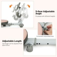 Image of Multifunctional Adjustable Sit Up Bench Home Workout Fitness Bench