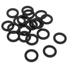 Image of 20 Pcs Replacement Hose Washer Rubber Washers for Plumbing Pipe Gasket