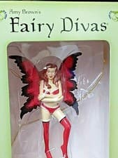 Image of Amy Brown Fairy Divas - JESSICA JEZEBEL #87856 NIB Fantasy Figurine