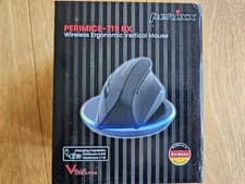 Image of Perixx Permice-715RX Wireless Rechargeable Vertical Mouse