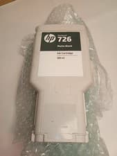 Image of Genuine HP 726 Matte Black Ink Cartridge 300ML CH575A -Vat Included - NO BOX/BAG
