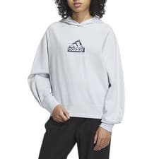 Image of Adidas Womens Tech Hoodie / Light Blue / RRP £65