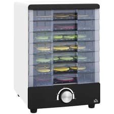 Image of Seven Tray 40-70°C Food Dehydrator Small Kitchen Small Appliances White