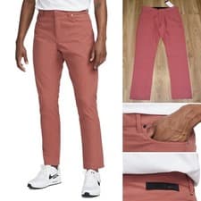 Image of NWT Nike Dri-Fit Repel 5-Pocket Slim Fit Vapor Gold Pants DA3064 691 L-XL 34x34