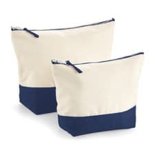 Image of Dipped Base Canvas Accessory Bag Pouch Reusable Carrier Organiser Westford Mill