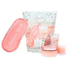 Image of The Kind Edit Co. Signature Gift Set Body Wash, Body Butter, Sleep Mask, Candle