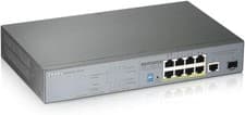 Image of ZYXEL 8-PORT GIGABIT UNMANAGED POE+ SWITCH - (GS1300-10HP)