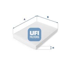 Image of Filter, interior air fits: VW GOLF III (1H1 1W1) 1.9 D/1.9 TD GTD/1.9 TDI/1.4
