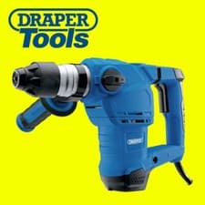Image of Draper 56404 Storm Force SDS+ Rotary Hammer Drill Kit with Rotation Stop (1500W)