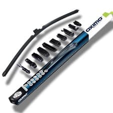Image of OXIMO Windscreen Wiper Blade 350mm | Interchangeable Mounts for 12 Types