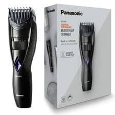 Image of PANASONIC ERGB37 WET & DRY ELECTRIC BEARD TRIMMER W/ 20 LENGTHS BLACK - ER-GB37