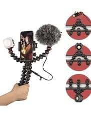 Image of Joby GorillaPod Mag Safe Mobile Vlogging Kit & Accessories Black JB01901-BWK