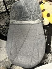 Image of iCandy Orange Duo Pod Dark Slate Marl - Footmuff Seat Liner - RRP £110
