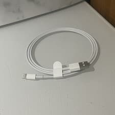 Image of Genuine New Official Apple charge cable Lightning to USB A, White, 1M - Original