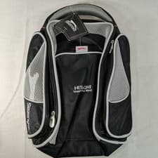 Image of Hitachi Slazenger Shoe Bag Black Grey NWT NEW WITH TAGS Lee's Zip Around Pockets