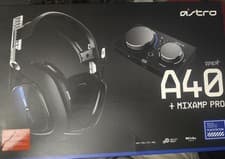 Image of ASTRO Gaming A40 TR Wired Headset + MixAmp Pro TR PS5, PS4, PC, Mac - Black/Blue