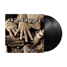 Image of Bon Jovi Keep The Faith Double Vinyl LP New Sealed 33 RPM